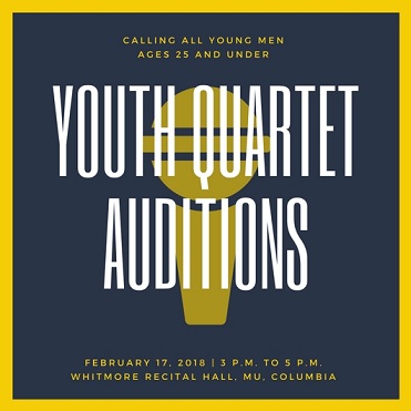 Youth Quartet Auditions